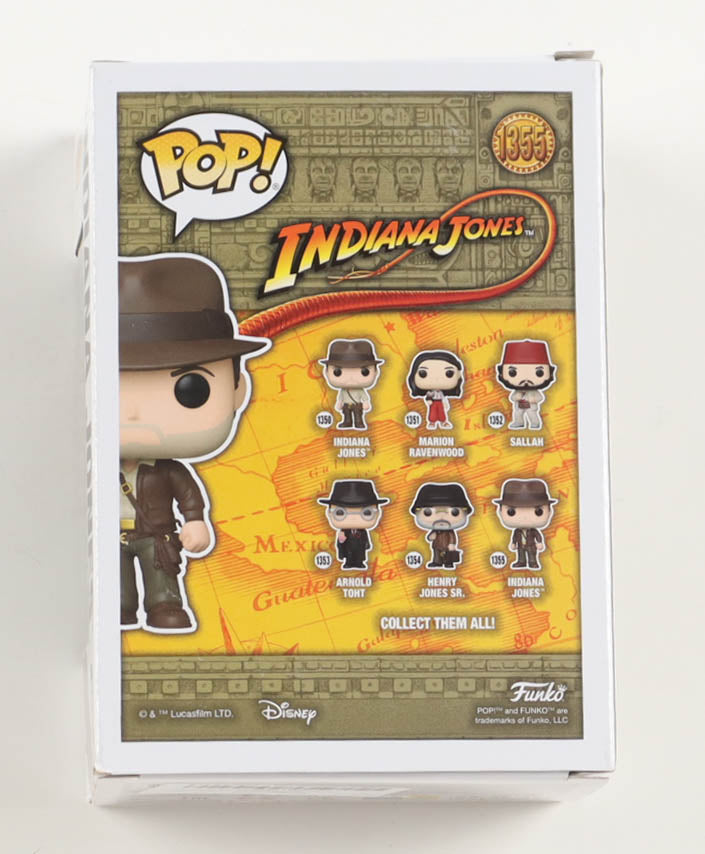 Lawrence Kasdan Signed (PSA) "Indiana Jones" #1355 Indiana Jones Funko Pop! Vinyl Figure - Screenwriter