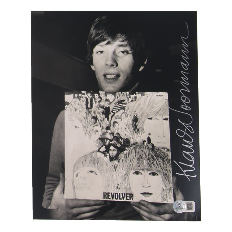 Klaus Voormann Signed 8x10 Photo (Beckett) - German Artist and Musician