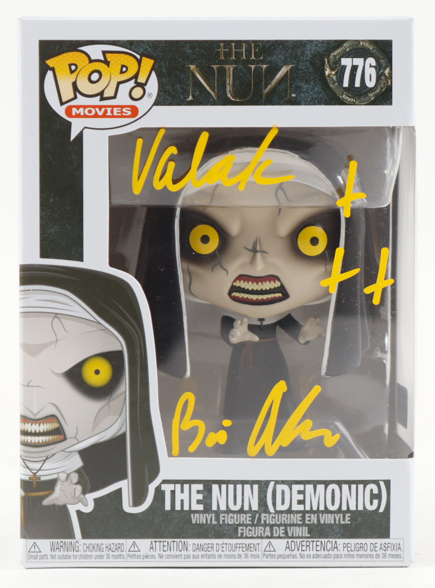 Bonnie Aarons Signed "The Nun" #776 Funko Pop! inscribed "Valak" (PA)