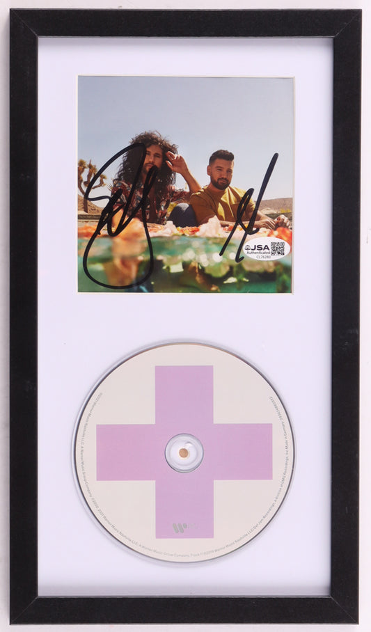 Dan Smyers & Shay Mooney Signed (JSA) Custom Framed "Good Things" CD Album Insert Display With Disc - Dan + Shay