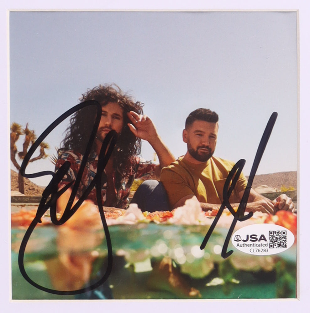 Dan Smyers & Shay Mooney Signed (JSA) Custom Framed "Good Things" CD Album Insert Display With Disc - Dan + Shay