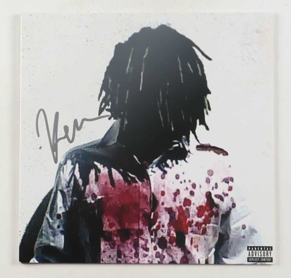 Ken Carson Signed "More Chaos" Vinyl Album Cover (Beckett)