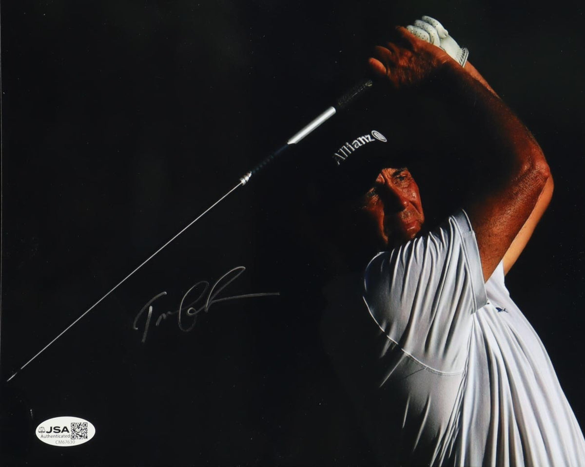 Tom Lehman Signed 8x10 Photo (JSA)