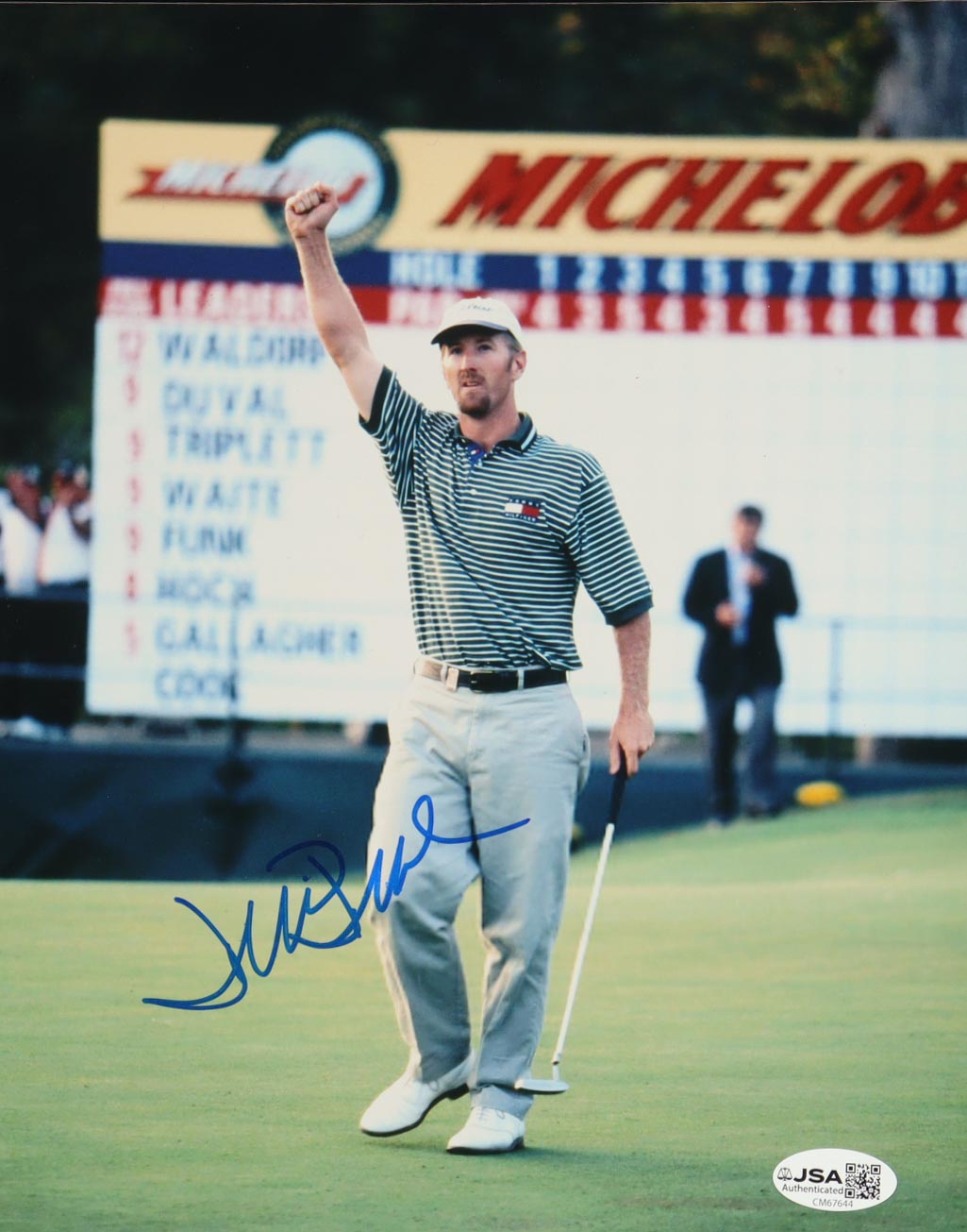 David Duval Signed 8x10 Photo (JSA)