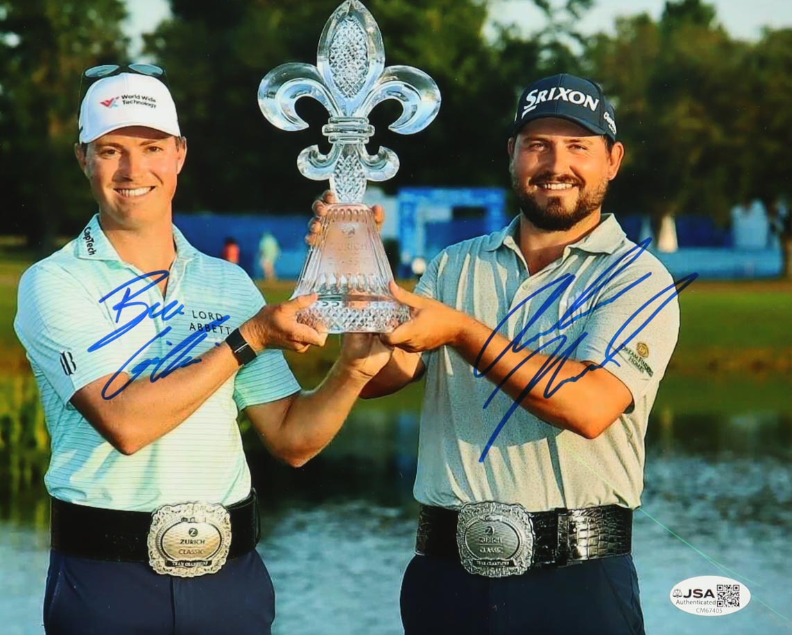 Ben Griffin & Andrew Novak Signed 8x10 Photo (JSA)