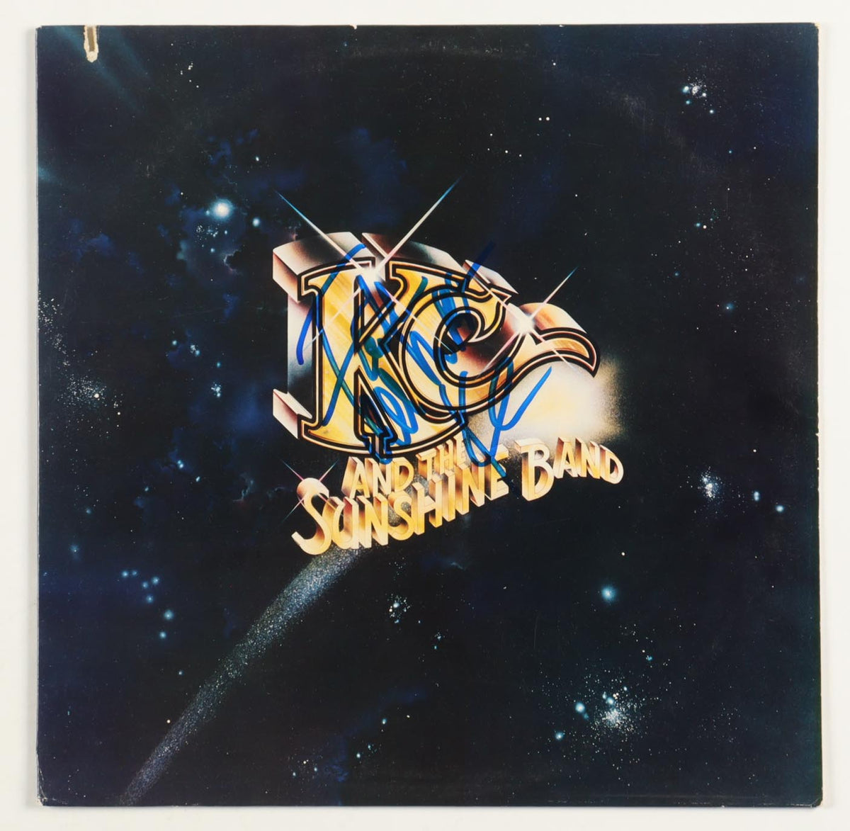 Harry Casey Signed (ACOA) "Who Do Ya (Love)" Vinyl Record Album Cover - KC and the Sunshine Band