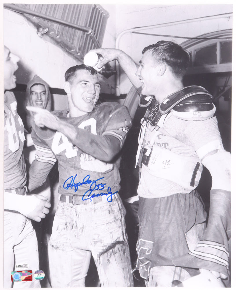Howard "Hopalong" Cassady (JSA & Cassady) Signed Ohio State Buckeyes 16x20 Photo