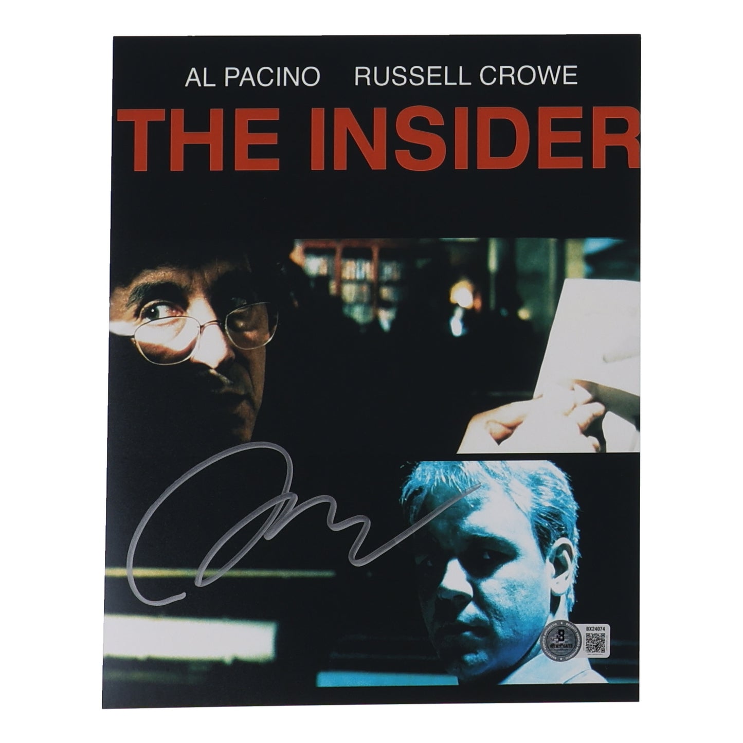 Michael Mann Signed "The Insider" 8x10 Photo (Beckett) - Director