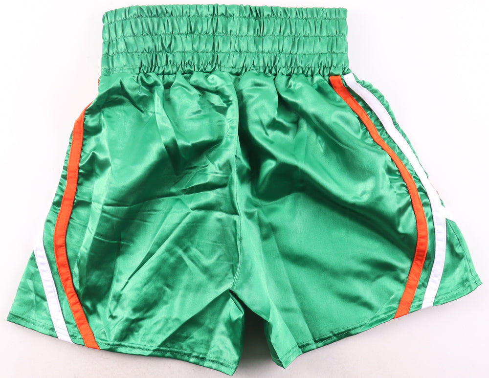 Gerry Cooney Signed Boxing Trunks (JSA) - JSA Witnessed