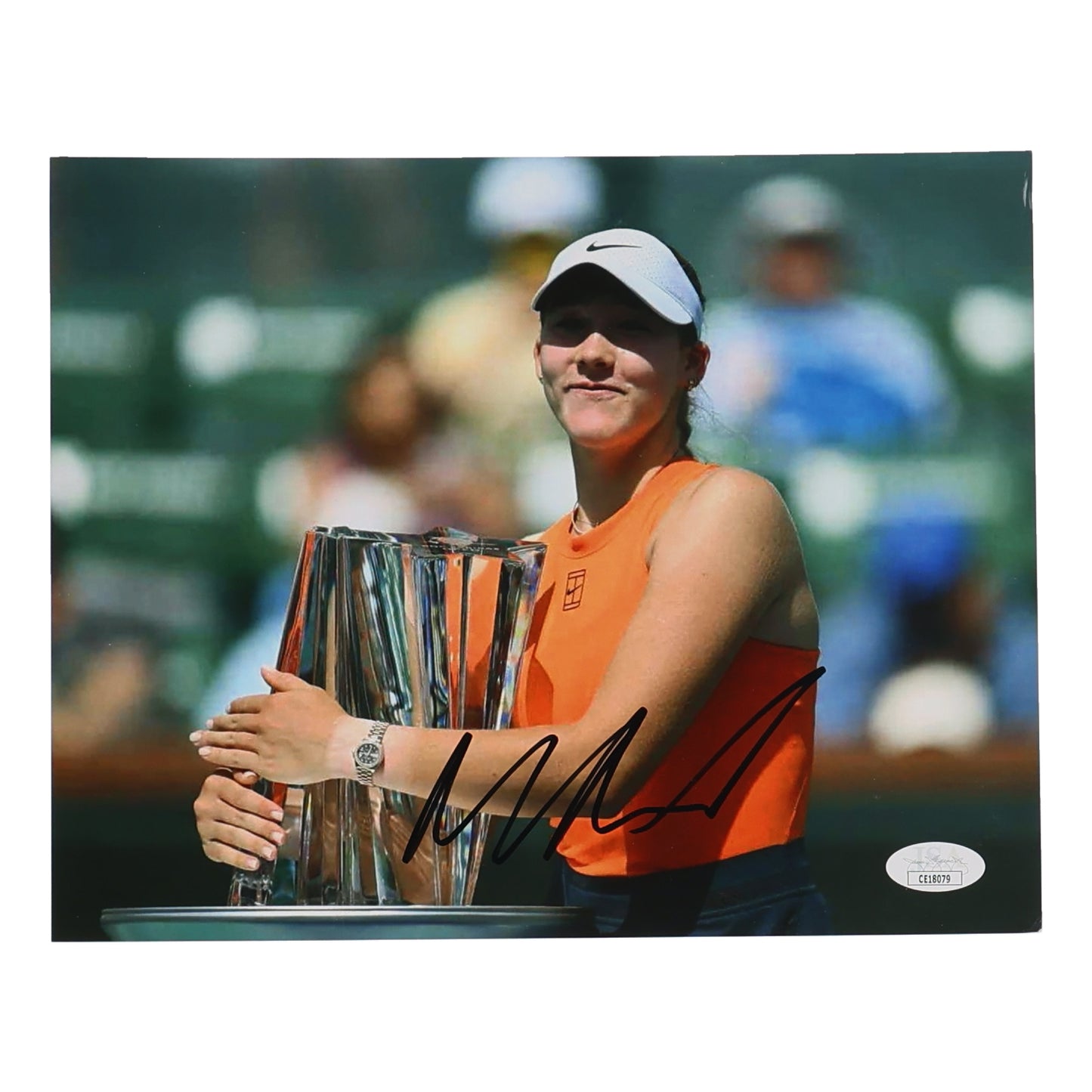 Mirra Andreeva Signed 8x10 Photo (JSA)