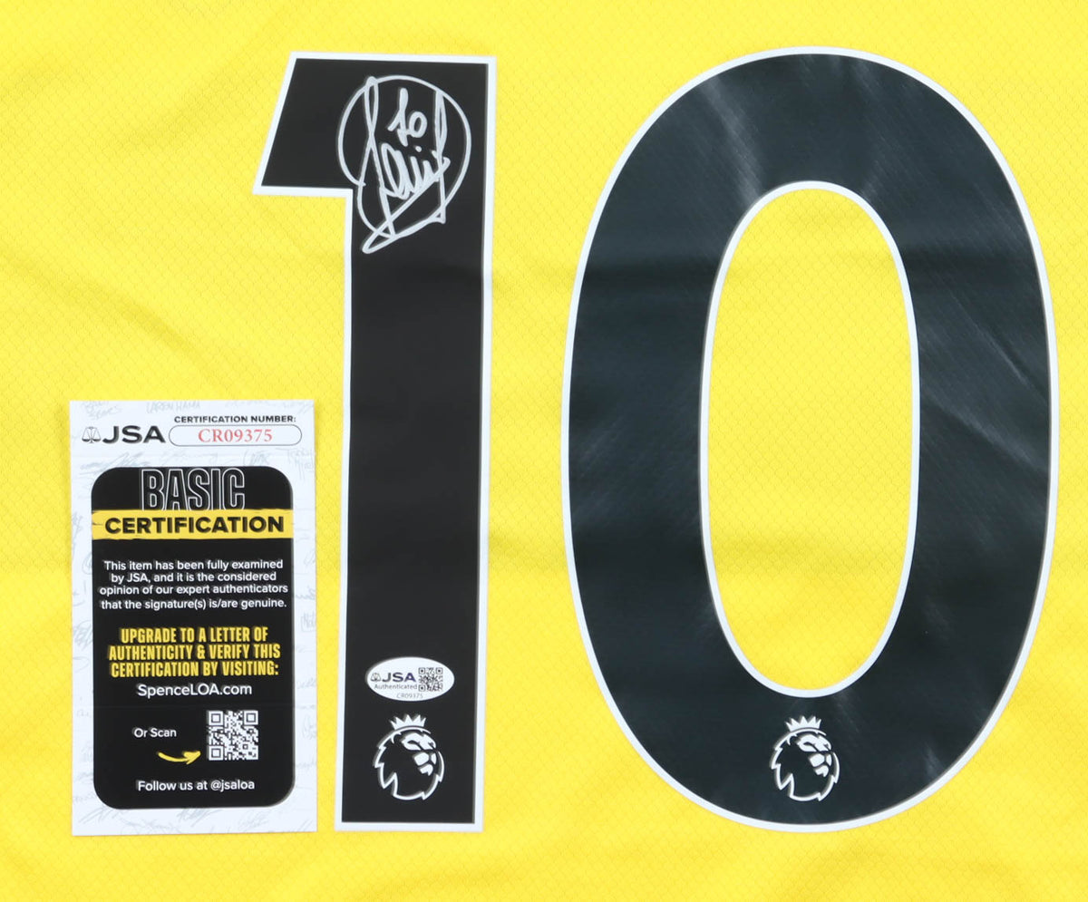 Paolo Di Canio Signed (JSA) Sheffield Wednesday F.C. Puma Authentic Jersey