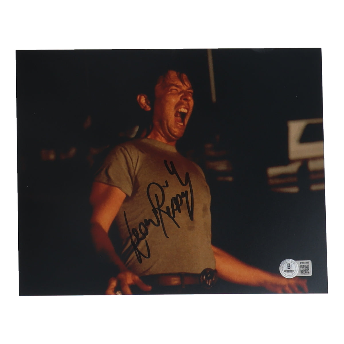 Leon Rippy Signed "Maximum Overdrive" 8x10 Photo (Beckett) - Brad