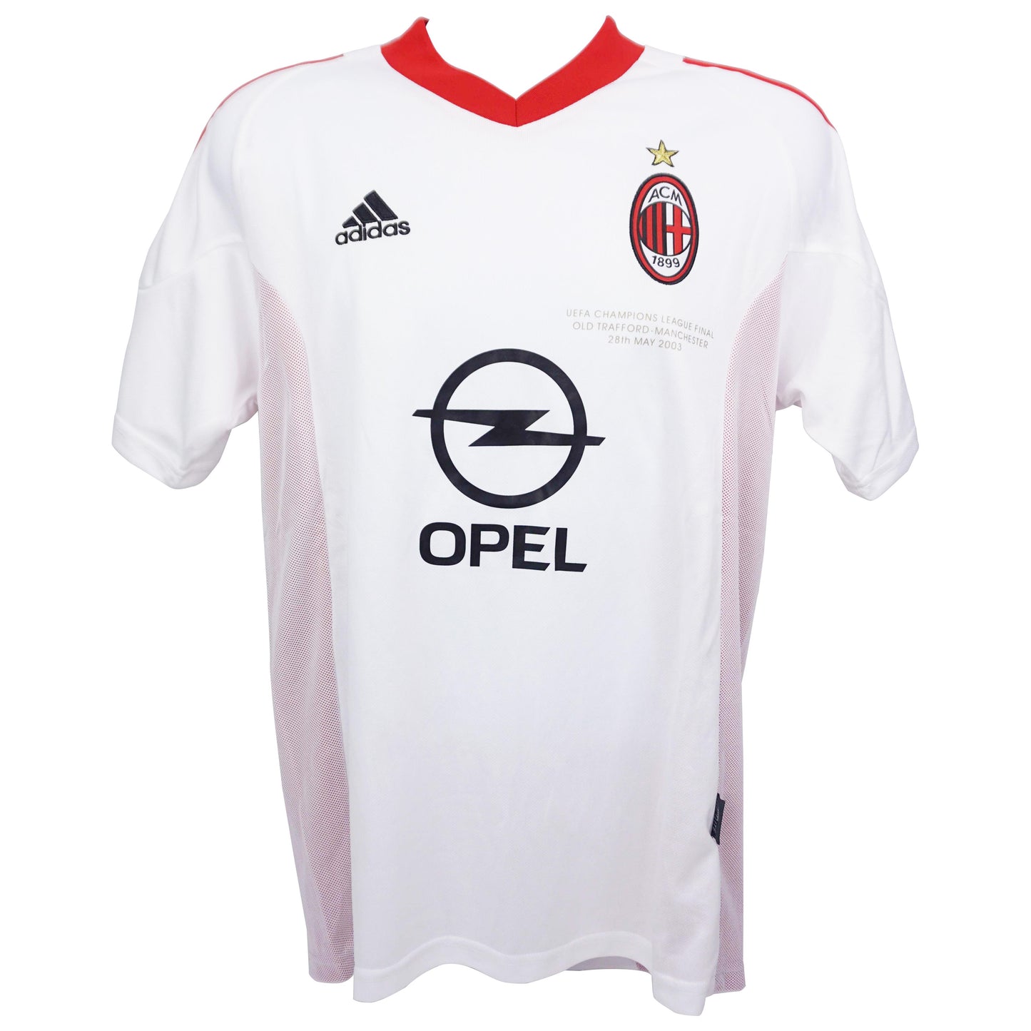 Alessandro Nesta Signed (Beckett) AC Milan Adidas Authentic Jersey