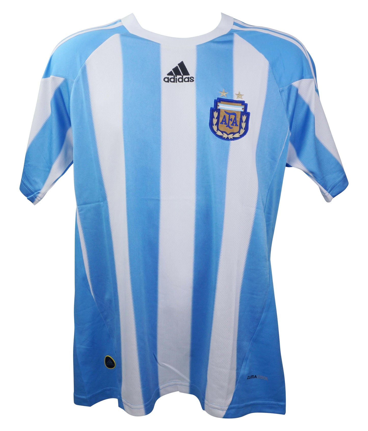 Carlos Tevez Signed (Beckett) Argentina National Team Adidas Authentic Jersey
