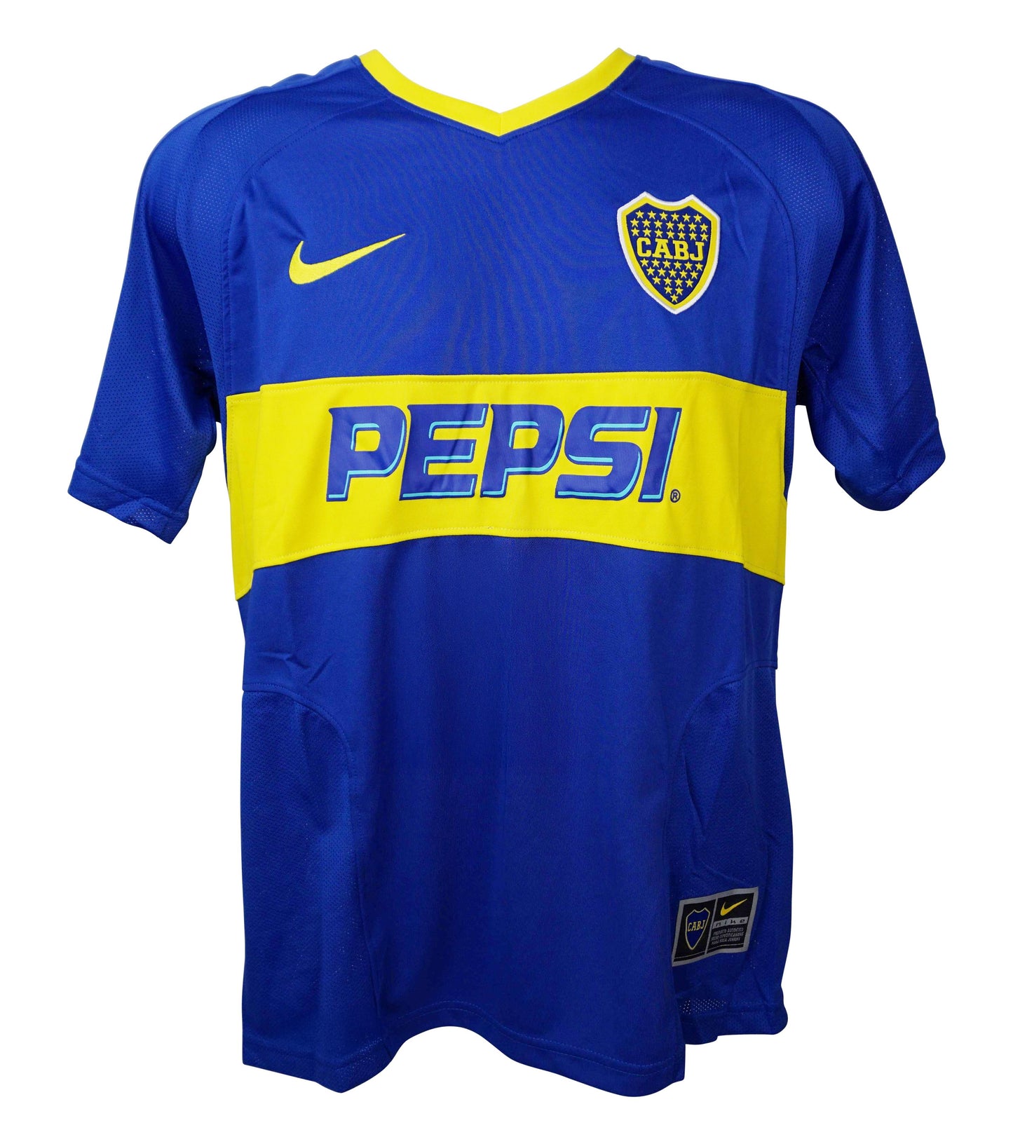 Carlos Tevez Signed Boca Juniors Nike Authentic Jersey (Beckett)