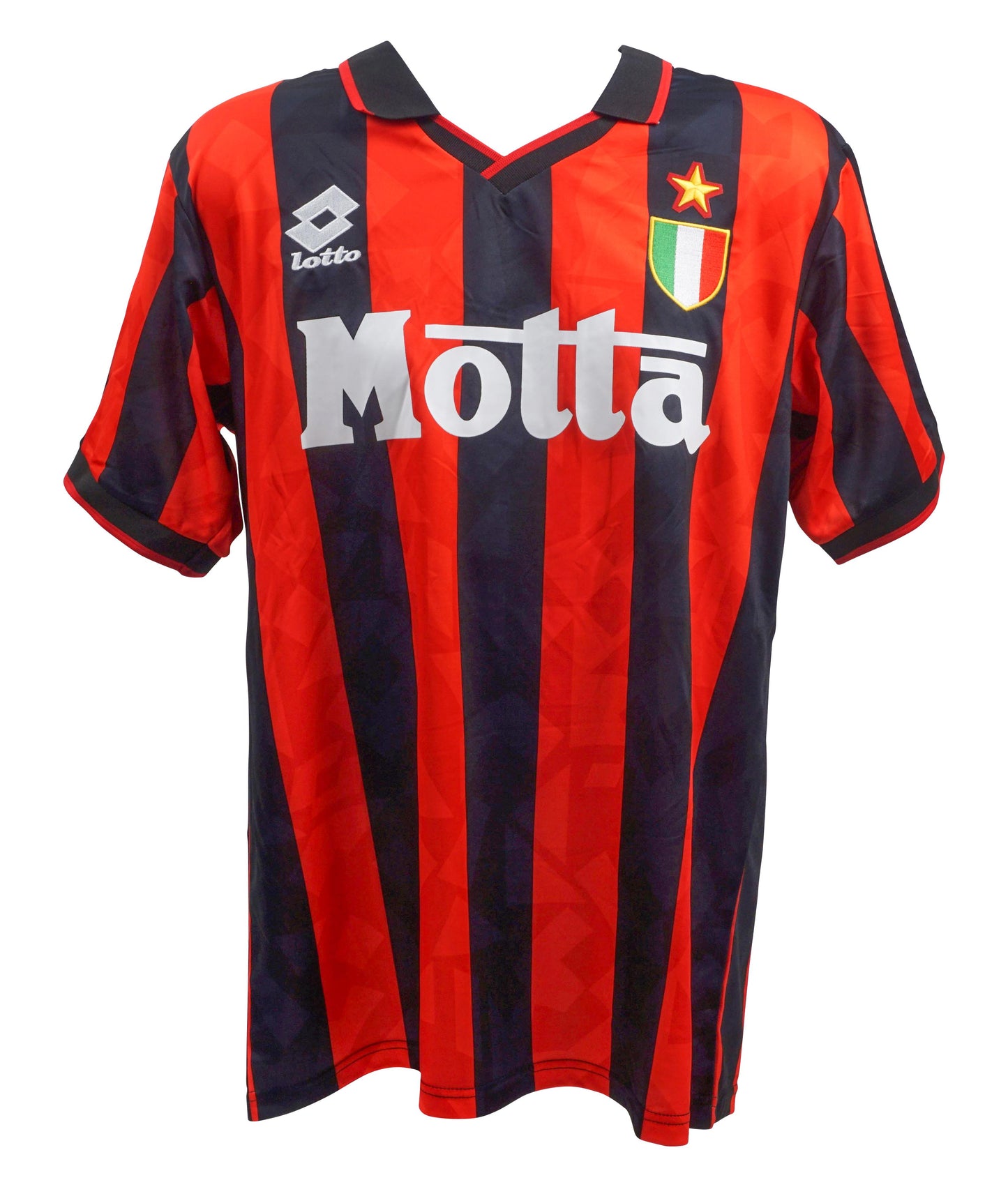 Paolo Maldini Signed AC Milan Lotto Authentic Jersey (Beckett)