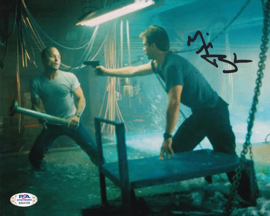 Michael Biehn Signed 8×10 Photo (PSA/DNA ITP) - The Abyss