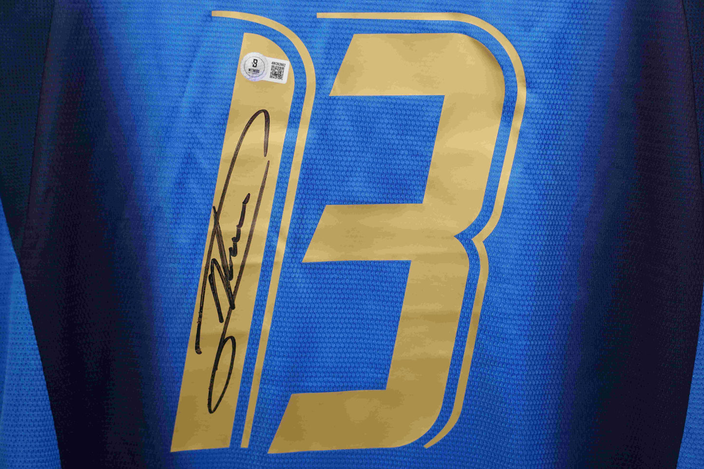 Alessandro Nesta Signed (Beckett) Italy National Team Puma Authentic Jersey