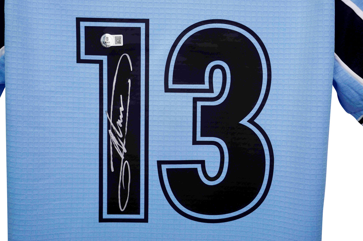 Alessandro Nesta Signed (Beckett) S.S Lazio Puma Authentic Jersey