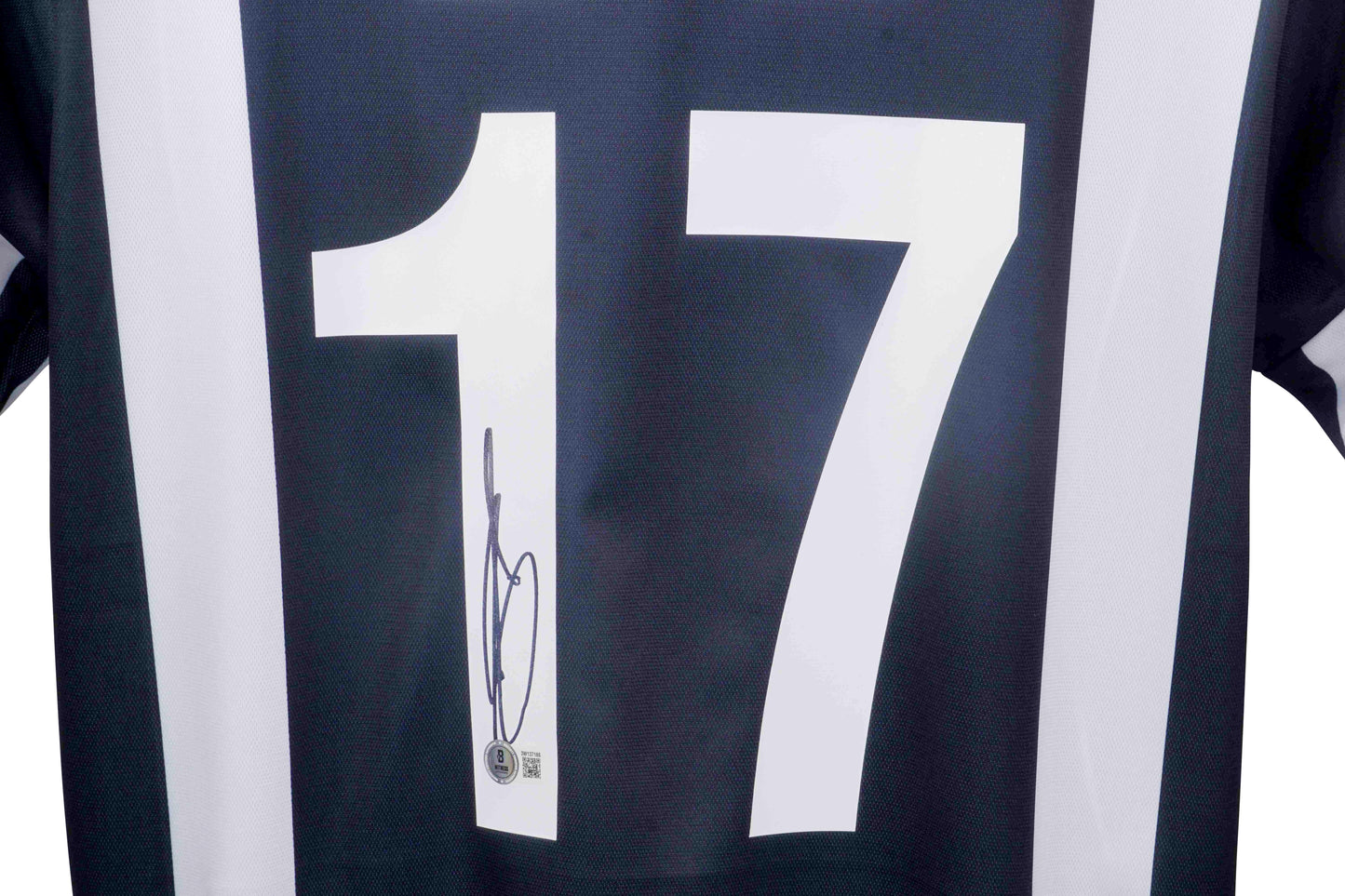 David Trezeguet Signed (Beckett) Juventus Lotto Authentic Jersey