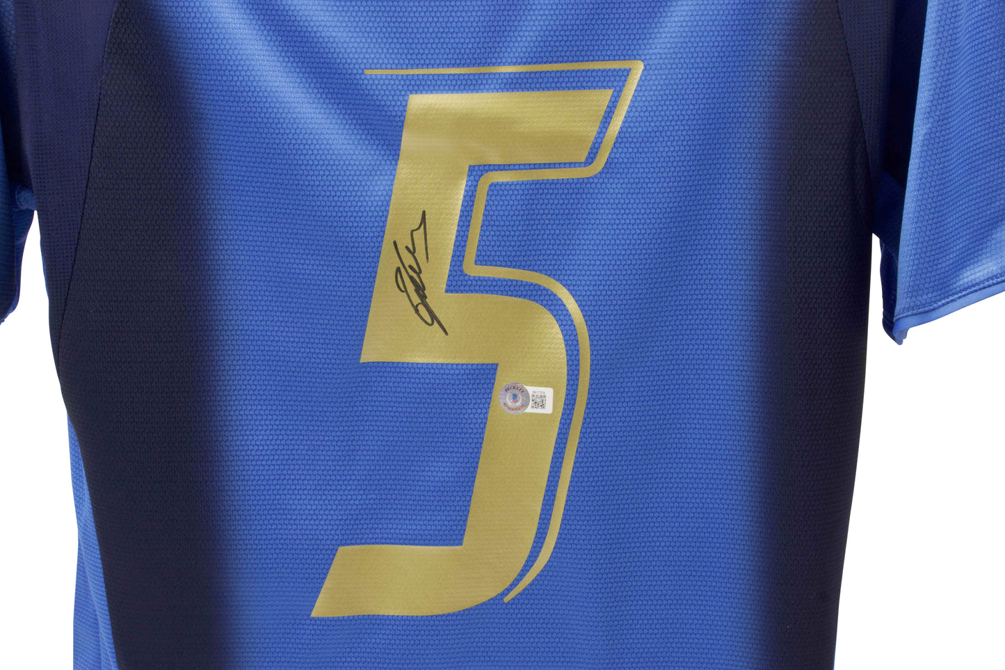 Fabio Cannavaro Signed (Beckett) Italy National Team Puma Authentic Jersey