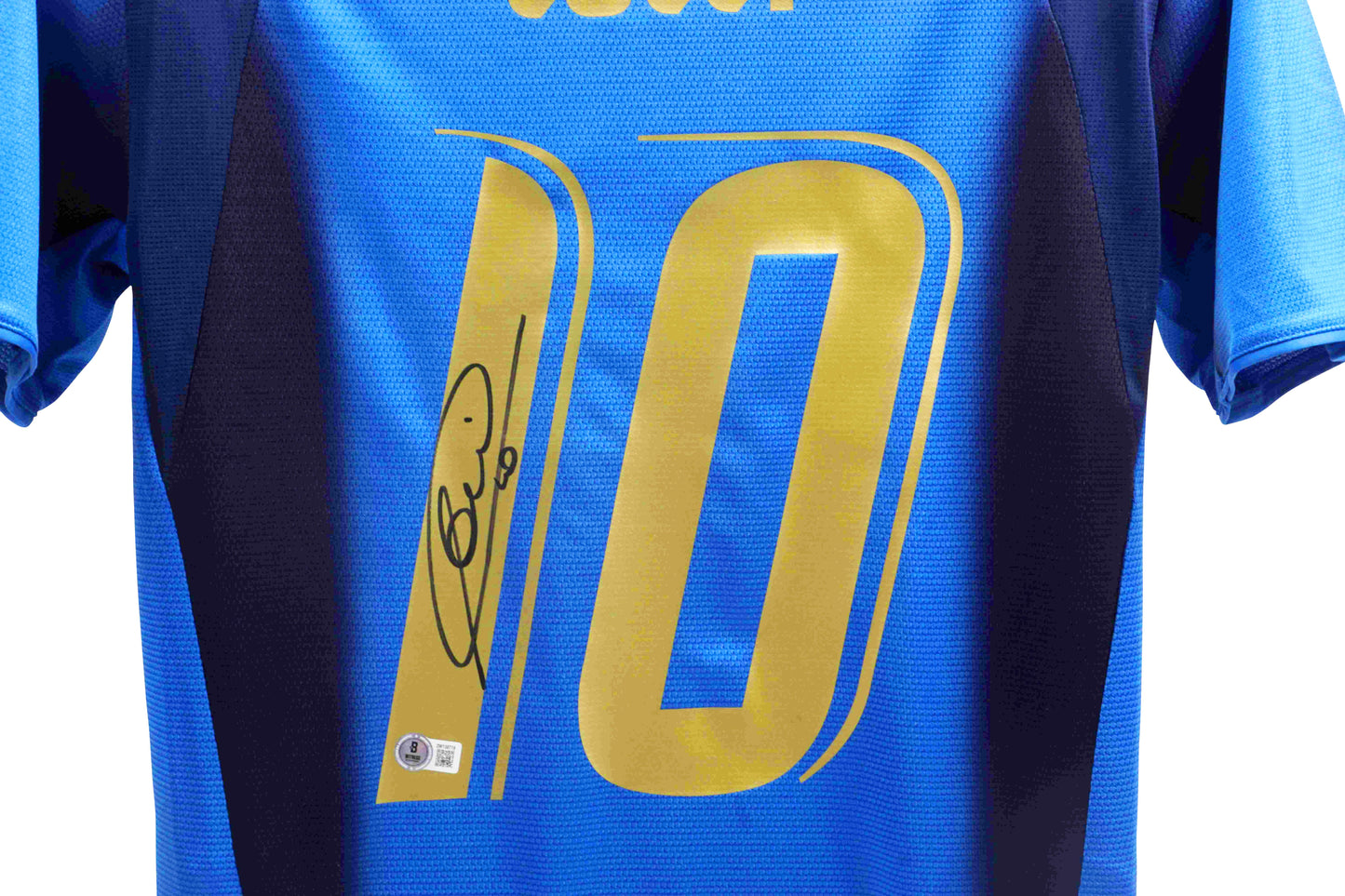 Francesco Totti Signed (Beckett) Italy National Team Puma Authentic Jersey