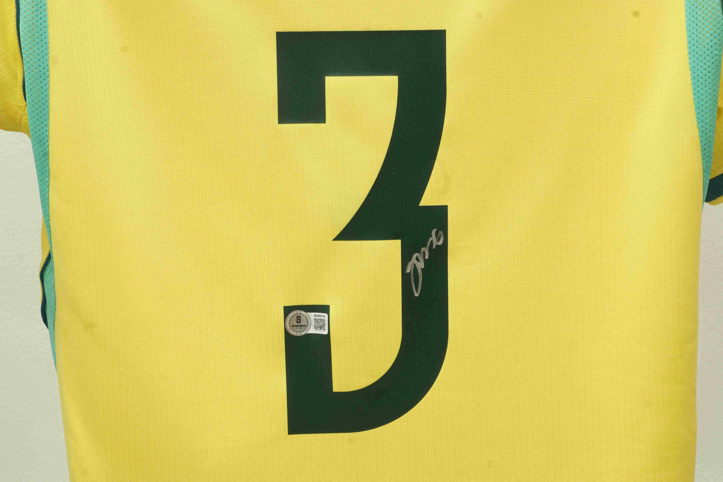 Gabriel Signed (Beckett) Brazil National Team Nike Authentic Jersey