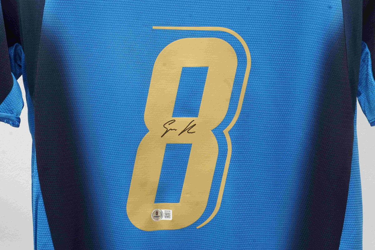 Gennaro Gattuso Signed (Beckett) Italy National Team Puma Authentic Jersey