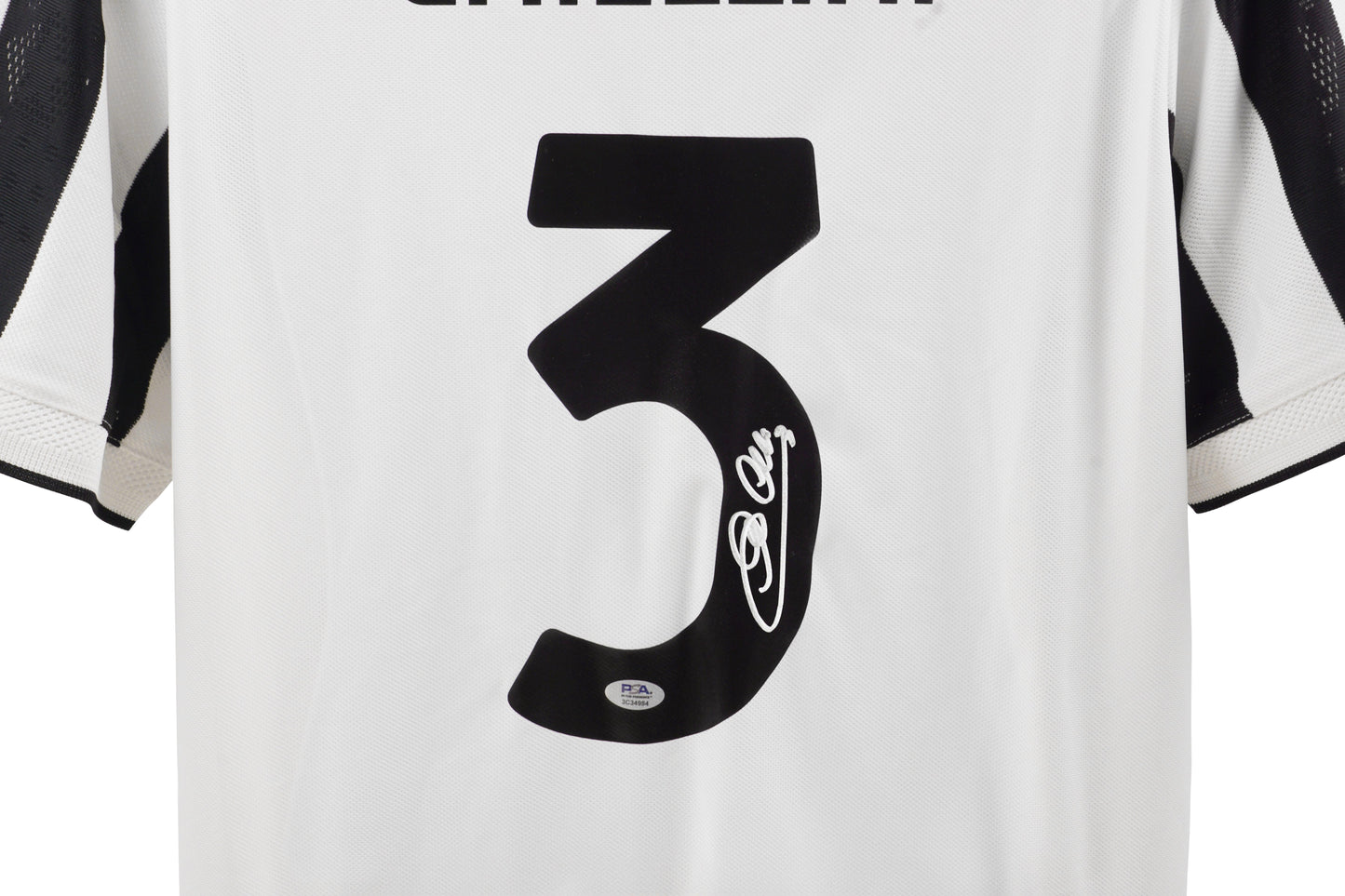 Giorgio Chiellini Signed (Beckett) Juventus Adidas Authentic Jersey