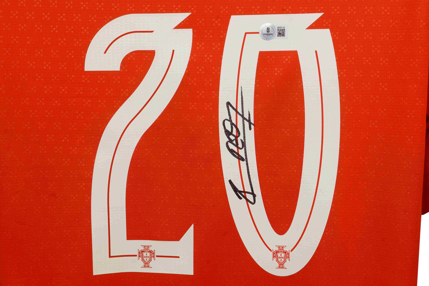Pedro Neto Signed (Beckett) Portugal National Team Puma Authentic Jersey