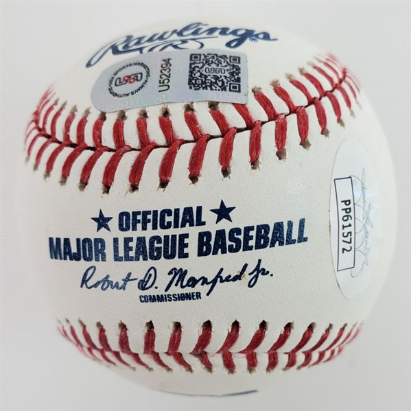 Vladimir Guerrero Jr. "MLB Debut 4/26/19" Signed OML Baseball (USA SM COA)