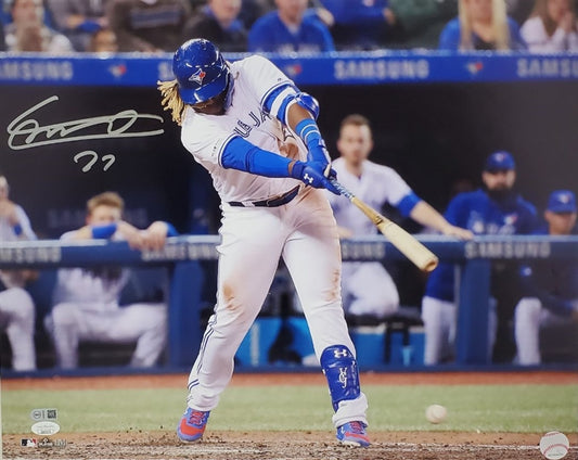 Vladimir Guerrero Jr. Signed (JSA) Blue Jays 16x20 Photo (JSA & USA SM COAs)