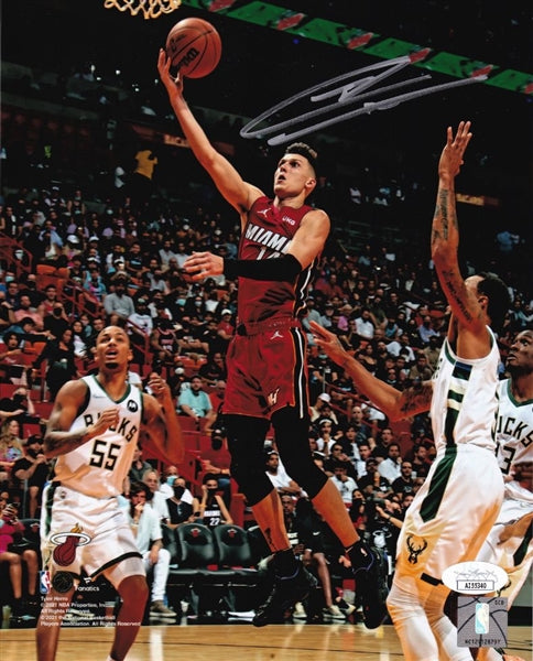 Tyler Herro Signed Miami Heat 8x10 Photo (JSA COA)