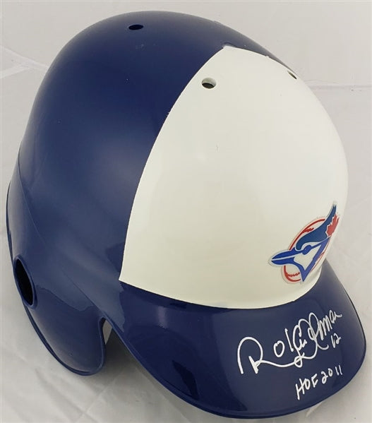 Roberto Alomar "HOF 2011" Signed (JSA) Toronto Blue Jays Rawlings Authentic Batting Helmet (JSA COA)