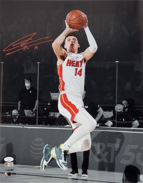 Tyler Herro Signed Miami Heat 16x20 Photo (JSA & USA SM COAs)