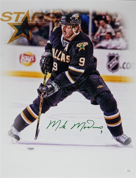 Mike Modano Signed Dallas Stars 16x20 Photo (JSA Witness COA)