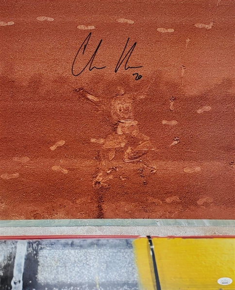 Chas McCormick Signed Houston Astros 16x20 Photo (JSA Witness COA)
