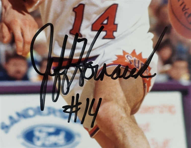 Jeff Hornacek Signed Phoenix Suns 11x14 Photo (JSA COA)