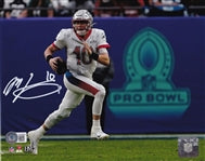 Mac Jones Signed 2022 NFL Pro Bowl 8x10 Photo (Beckett Witness Certified)