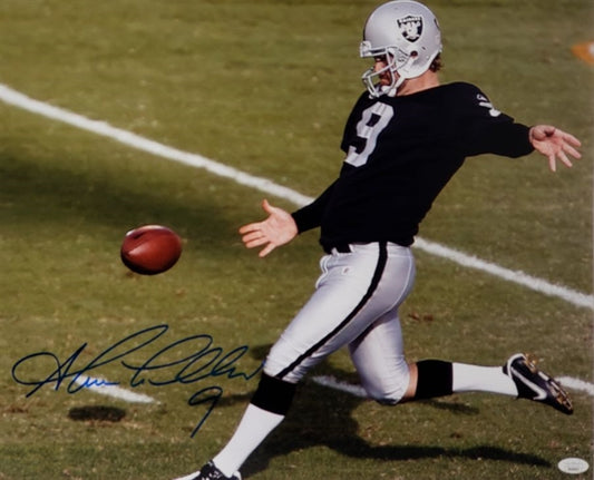 Shane Lechler Signed Oakland Raiders 16x20 Photo (JSA Witness COA)