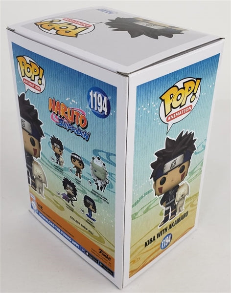 Kyle Hebert Signed Kiba with Akamaru Funko Pop Vinyl Figurine (JSA COA)