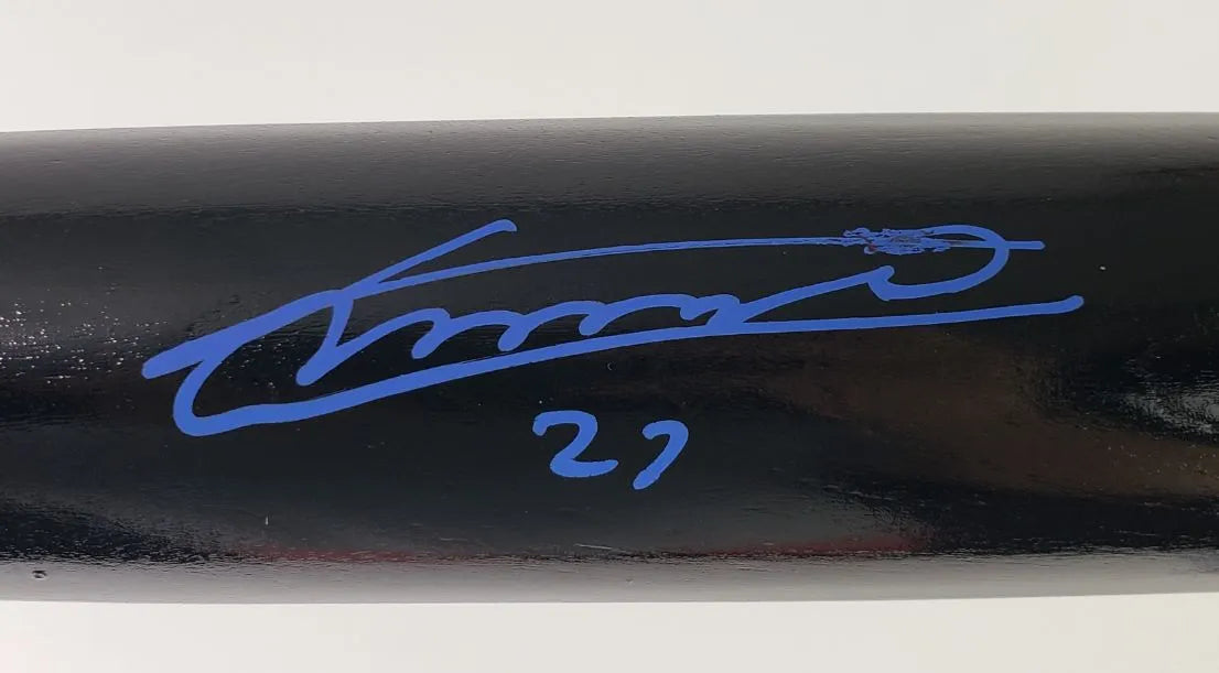 Vladimir Guerrero Jr. Signed Rawlings Baseball Bat (JSA & USA SM COAs)