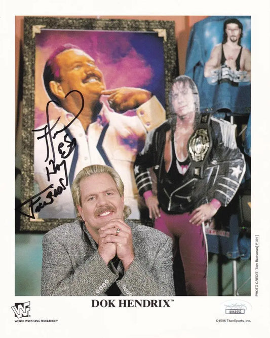 Michael Hayes/Dok Hendrix Signed 8×10 Photo (JSA COA)