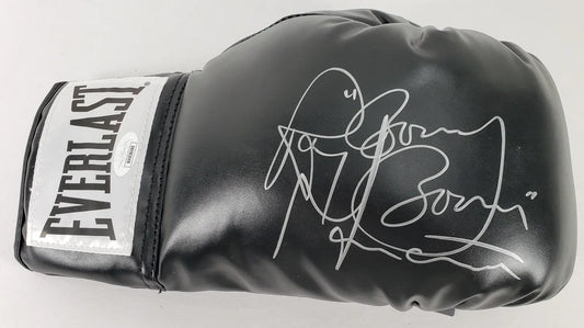 Ray ‘Boom Boom’ Mancini Signed Black Everlast Boxing Glove (JSA Witness COA)