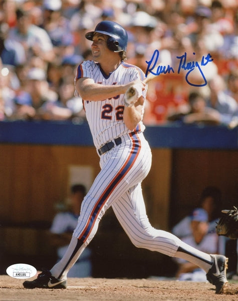 Ray Knight Signed New York Mets 8x10 Photo (JSA COA)