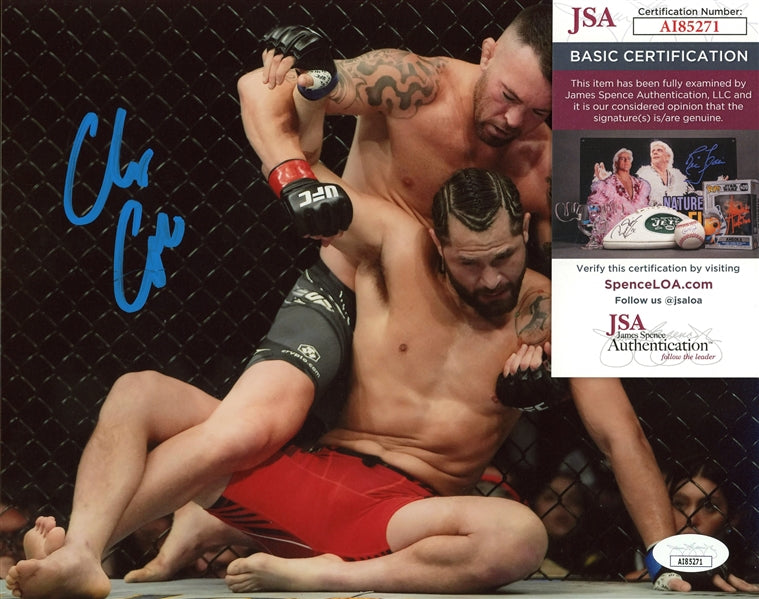 Colby Covington Signed UFC 8x10 Photo (JSA COA)