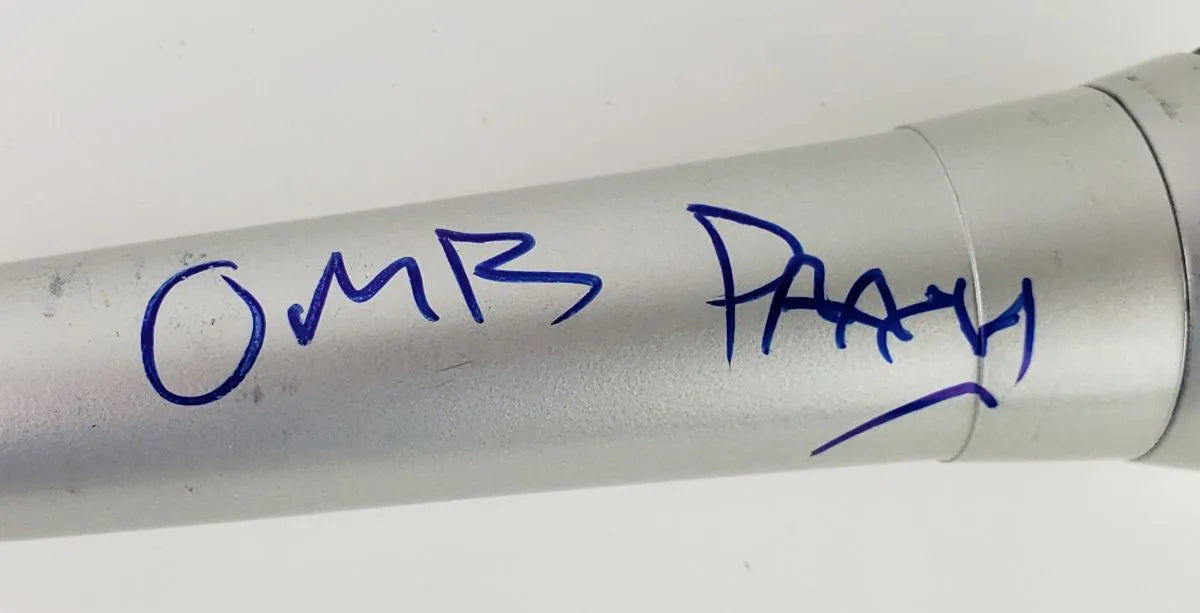 OMB Peezy Signed Microphone (JSA COA)