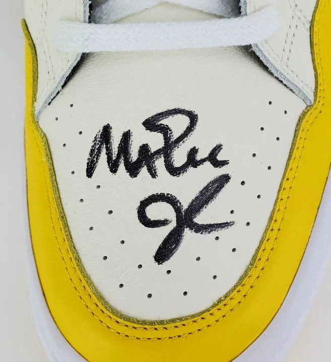 Magic Johnson Signed (Beckett) Converse NBA All-Star 75th Anniversary Edition High-Top Sneaker (Beckett Witness Certified)