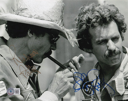 Richard and Kyle Petty Signed 8×10 Photo (Beckett Certified)