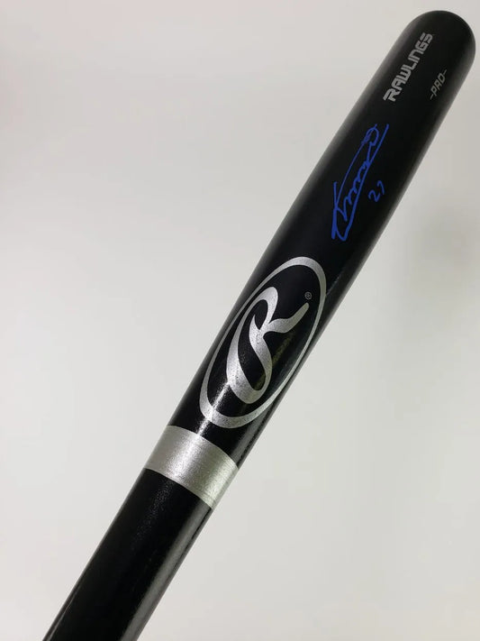 Vladimir Guerrero Jr. Signed Rawlings Baseball Bat (JSA & USA SM COAs)